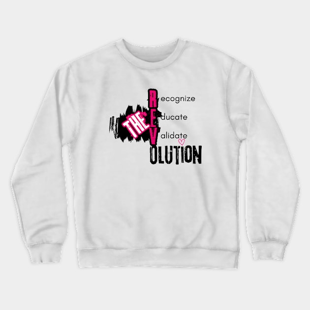 The REVolution Logo Crewneck Sweatshirt by The REVolution